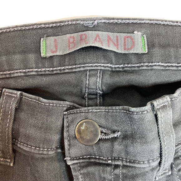 J Brand Skinny Leg Jeans Dare Grey Size 28 - Picture 3 of 7